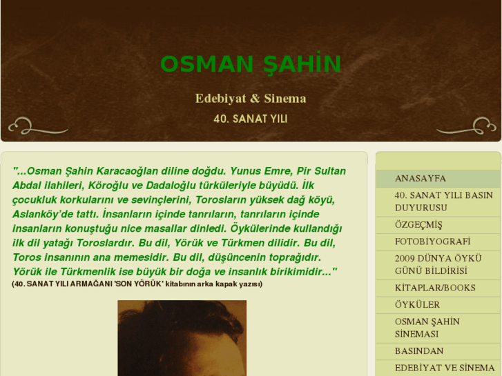 www.osmansahin.com