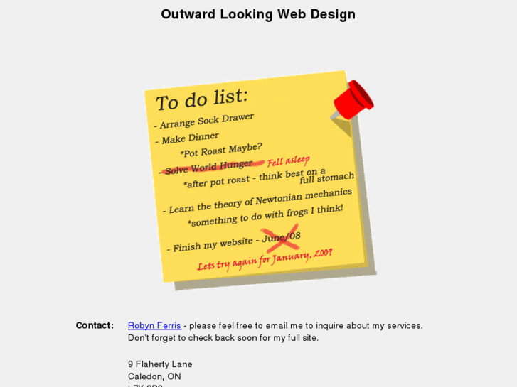 www.outwardlookingwebdesign.com