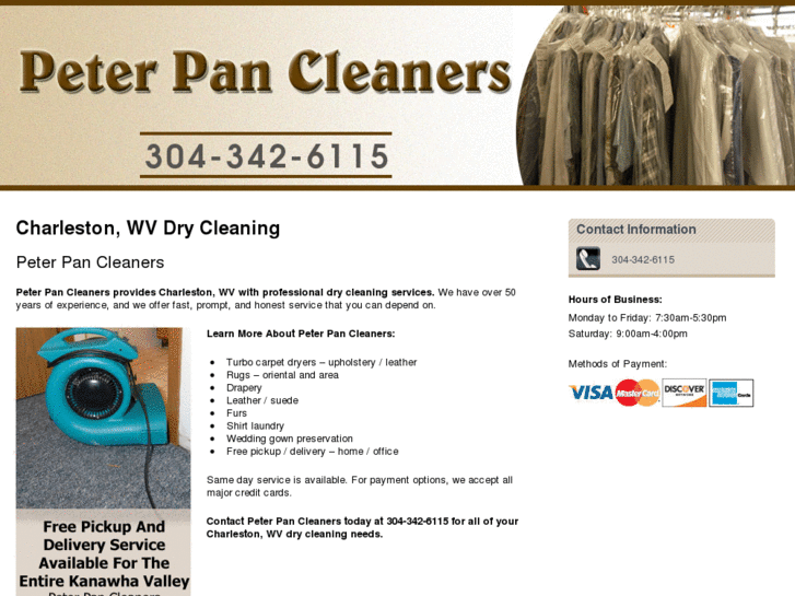 www.peterpancleanerswv.com