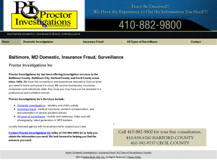 www.proctorinvestigationsmaryland.com