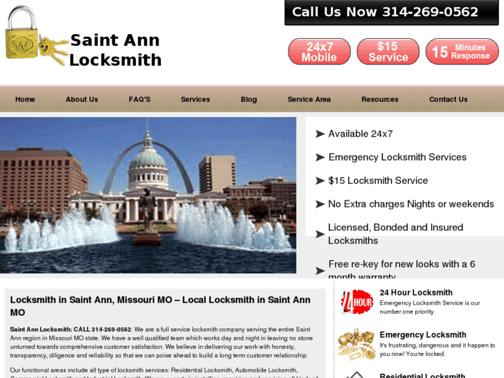 www.saintann314locksmith.com