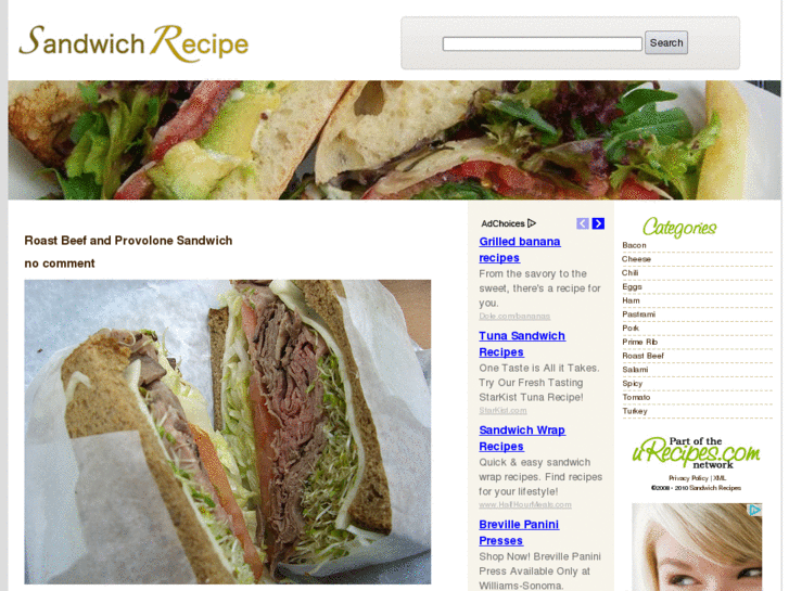 www.sandwichrecipe.net