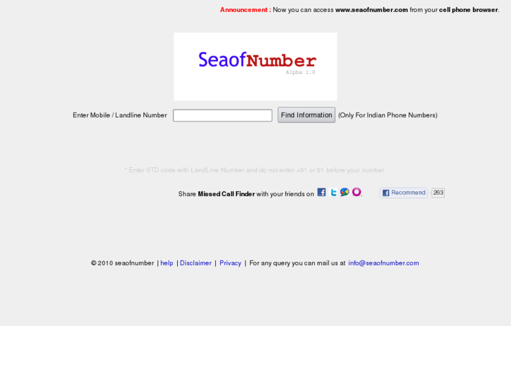 www.seaofnumber.com