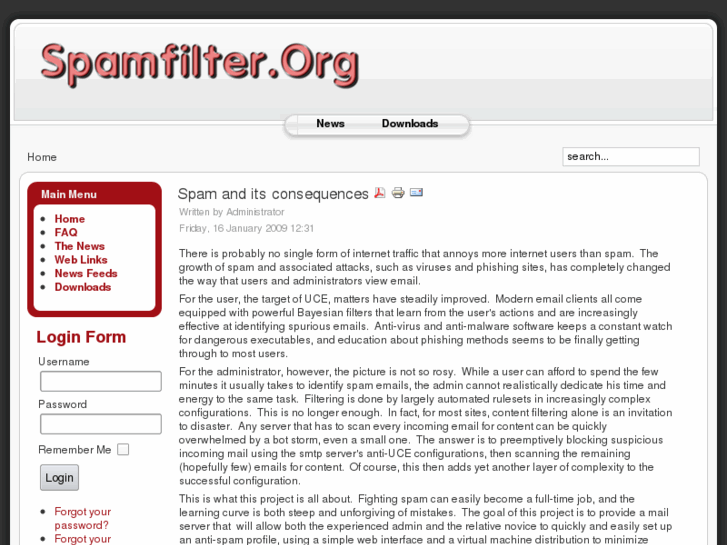 www.spamfilter.org