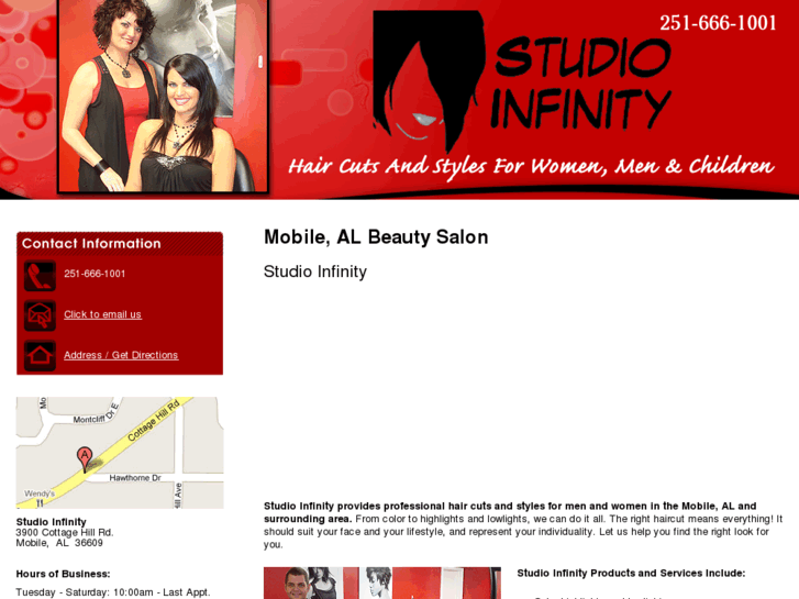 www.studioinfinitysalon.com