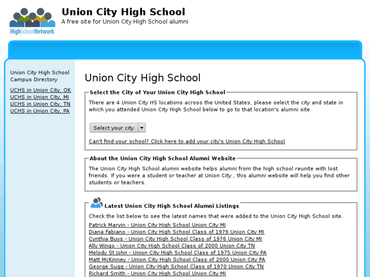 www.unioncityhighschool.org