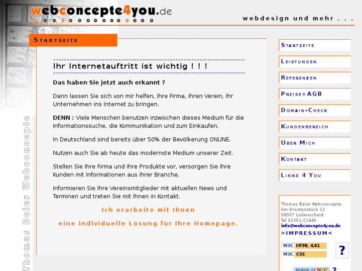 www.webconcepte4you.de