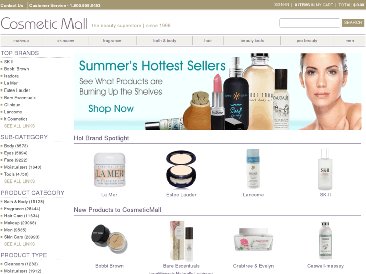 www.1cosmeticmall.com