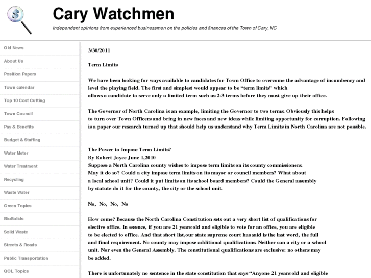 www.carywatch.net