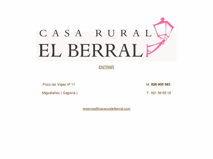 www.casaruralelberral.com