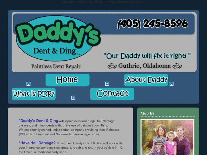 www.daddysdentandding.com