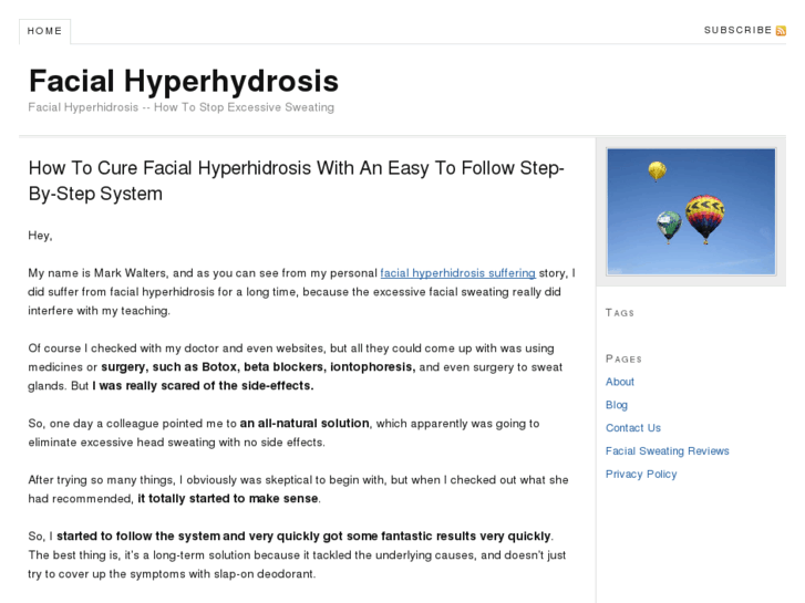 www.facialhyperhidrosis.net