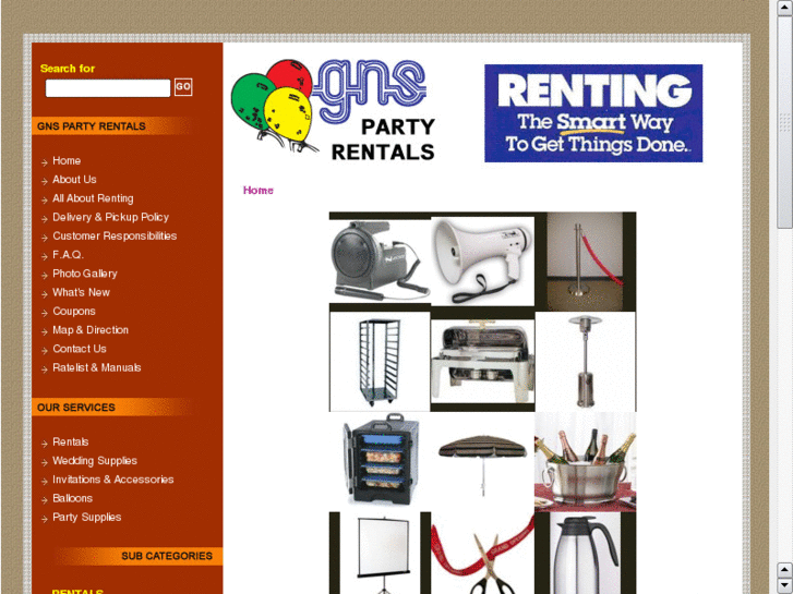 www.gnspartyrentals.com