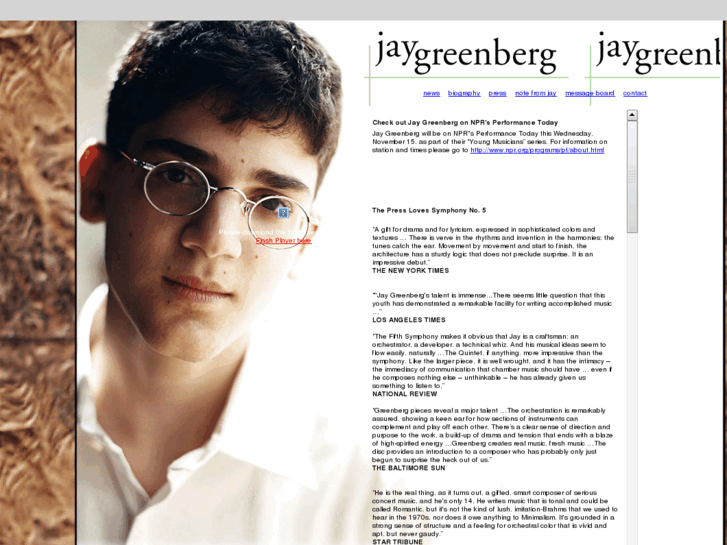 www.jaygreenbergmusic.com