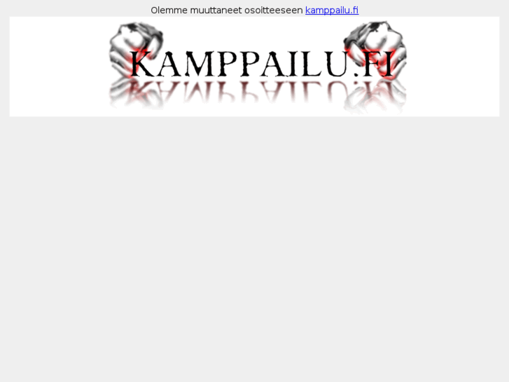 www.kamppailulajikeskus.com