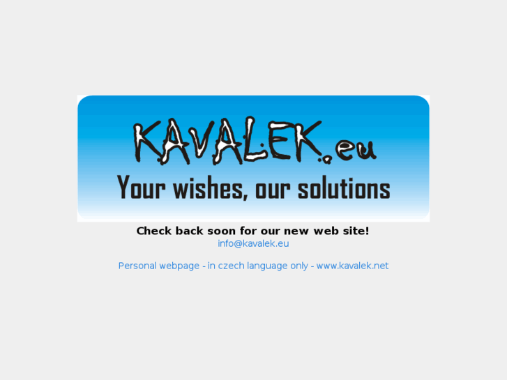 www.kavalek.eu