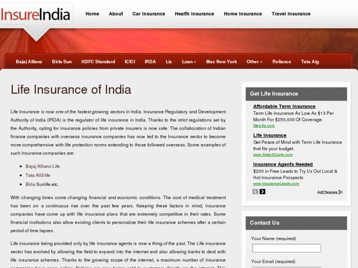 www.lifeinsuranceindia.net