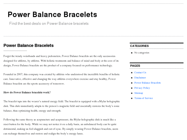 www.powerbalancebracelets.org