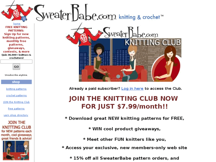 www.sweaterbabeclub.com