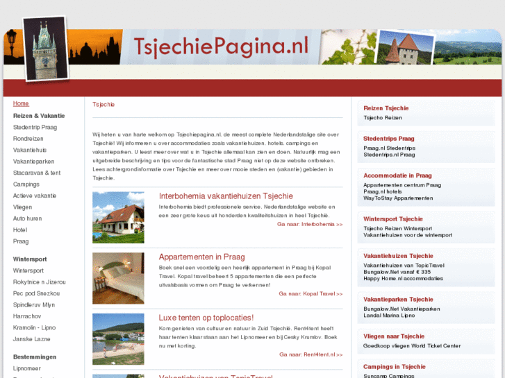 www.tsjechiepagina.nl