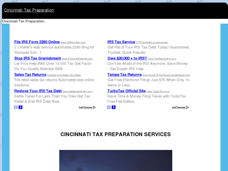 www.cincinnatitaxpreparation.com