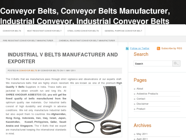 www.conveyorbeltsmanufacturer.com