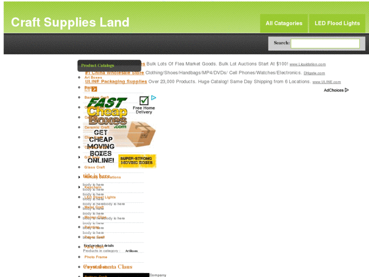 www.craftsuppliesland.com