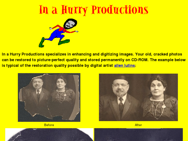 www.inahurryproductions.com