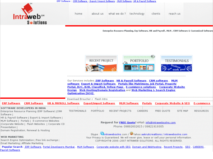 www.intrawebsolns.com