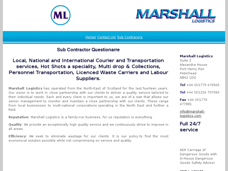 www.marshall-logistics.com