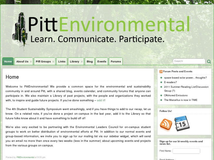 www.pittenvironmental.org