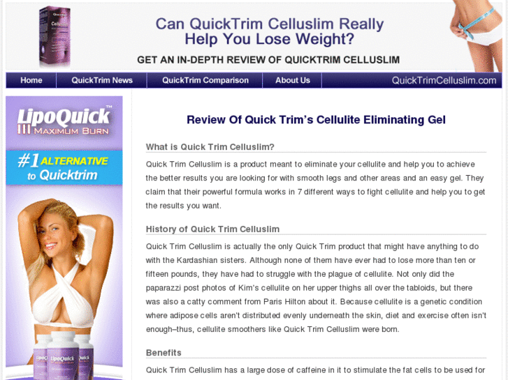 www.quicktrimcelluslim.com