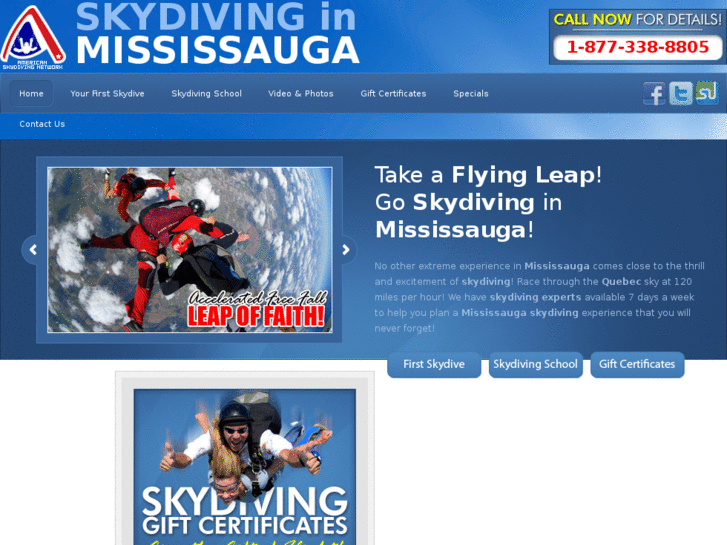 www.skydivinginmississauga.com