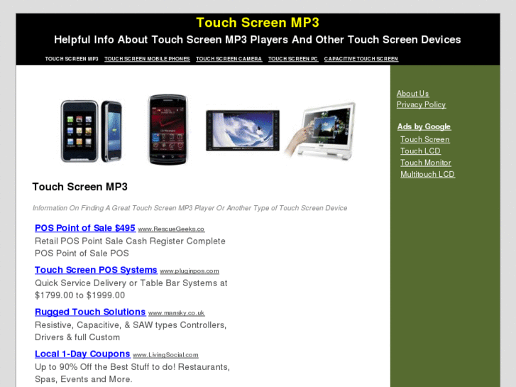 www.touchscreenmp3.org