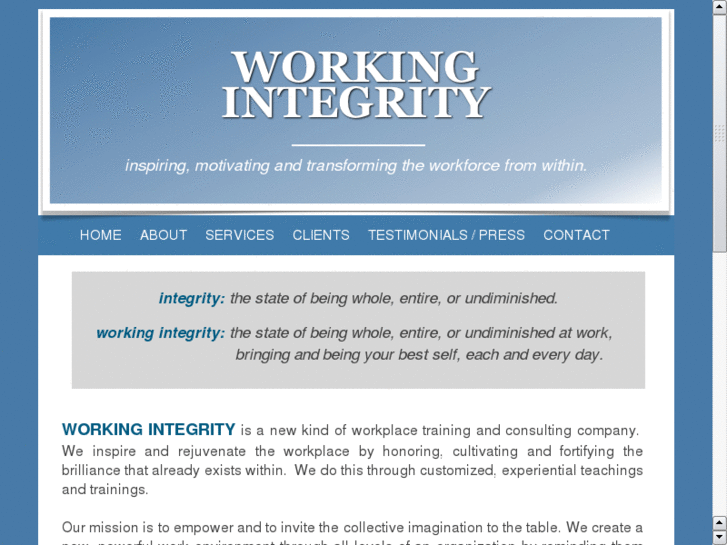 www.workingintegrity.com