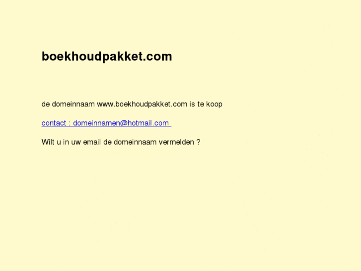 www.boekhoudpakket.com