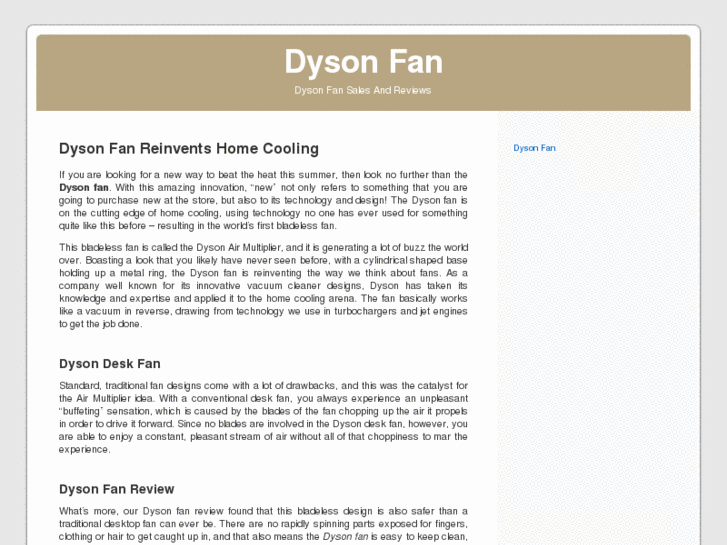 www.dyson-fan.net