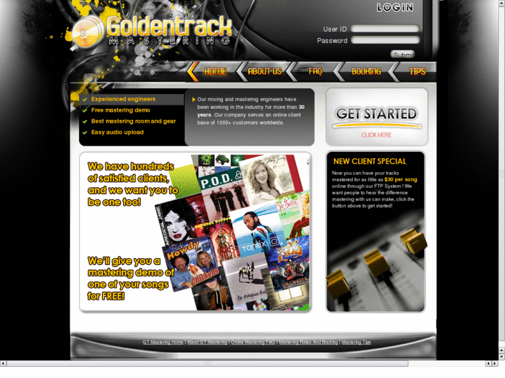 www.goldentrackmastering.com