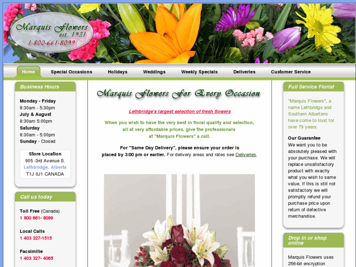 www.marquisflowers.com