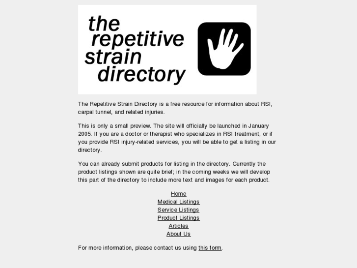 www.repetitivestrain.info