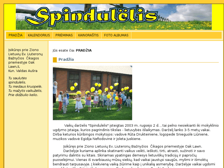 www.spindulelis.org