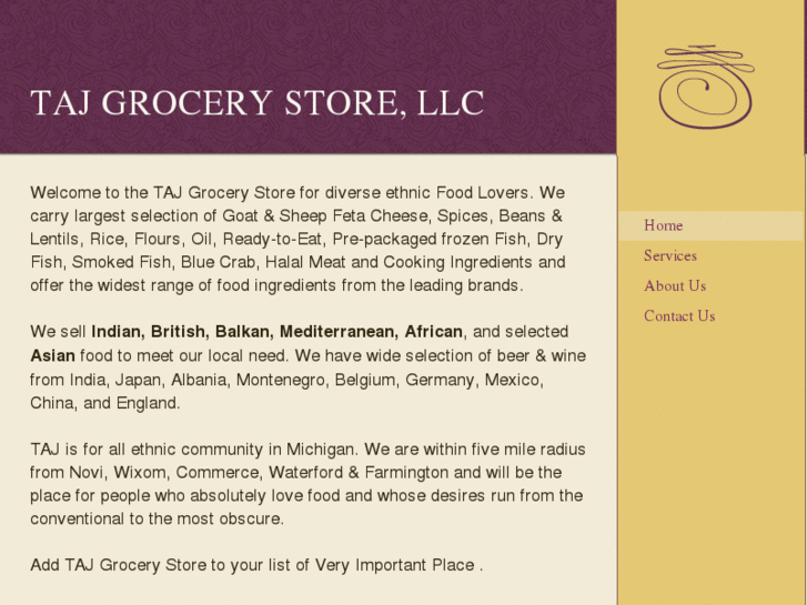 www.tajgrocerystore.com