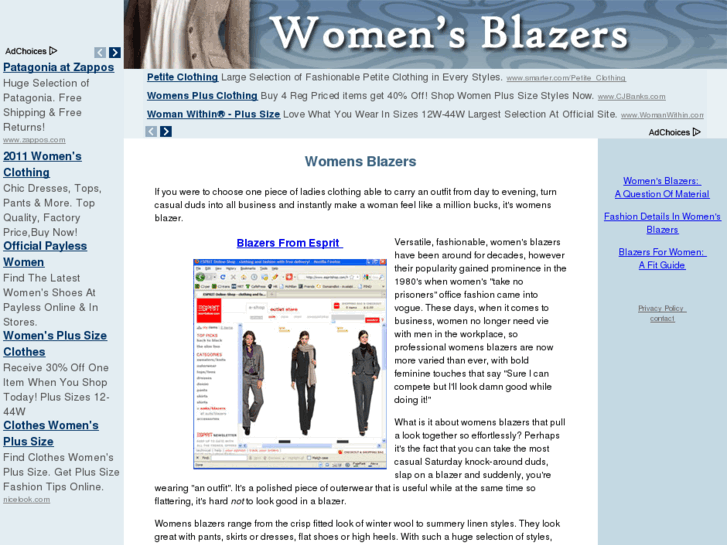 www.womens-blazers.com