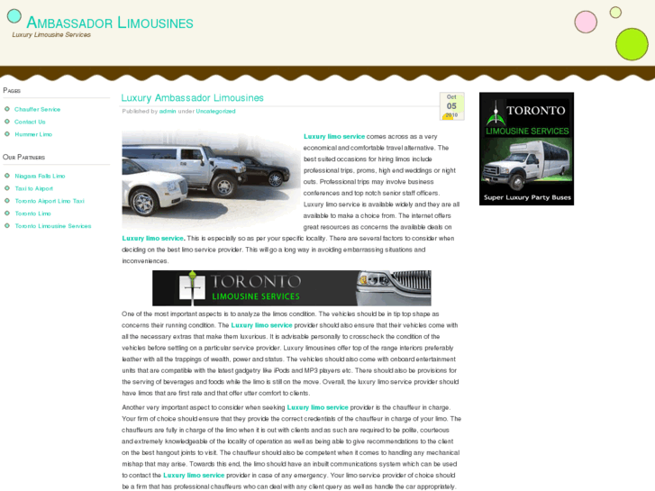 www.ambassadorlimousines.com