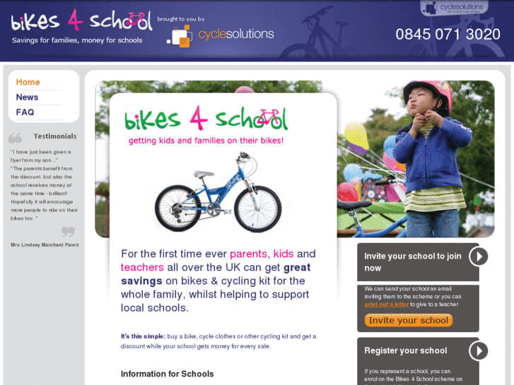 www.bikes4school.co.uk