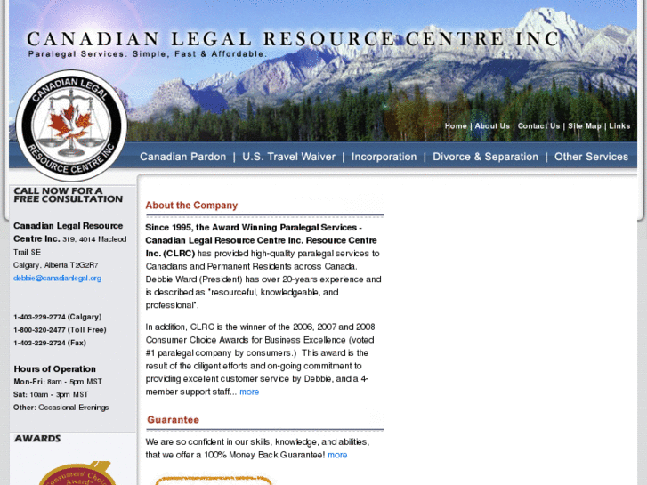 www.canadianlegal.org