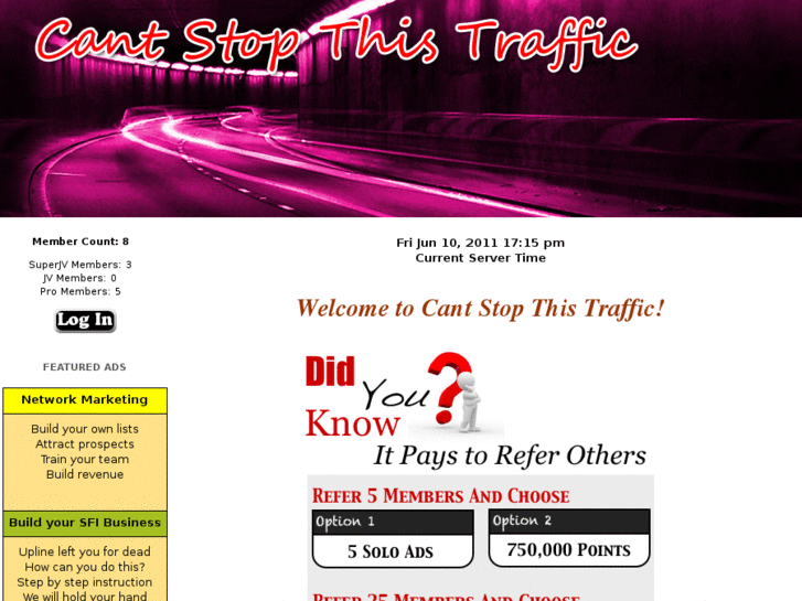 www.cantstopthistraffic.info