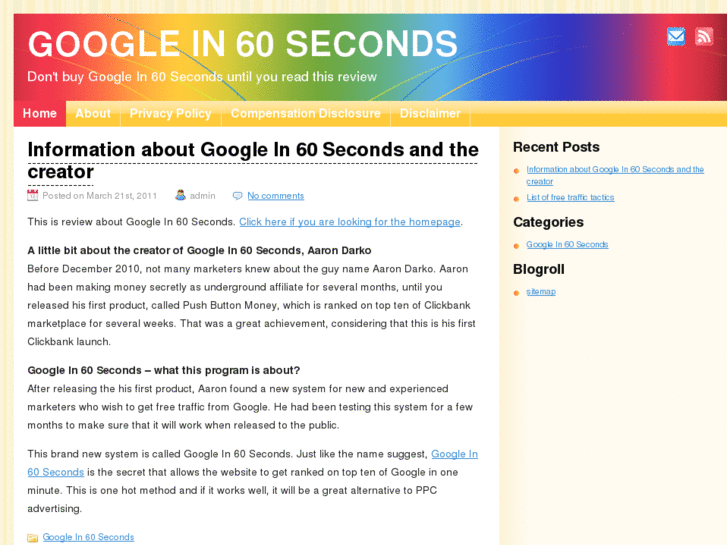 www.googlein60seconds.org