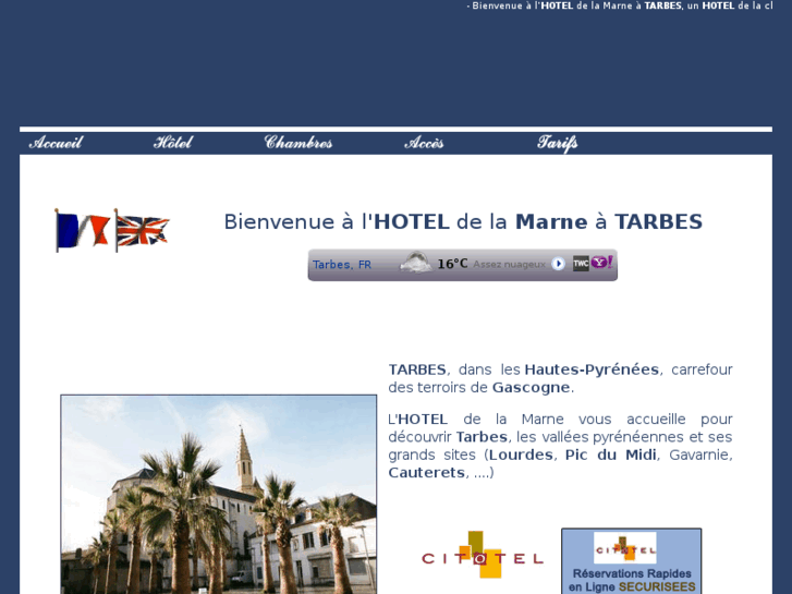 www.hotel-tarbes.com