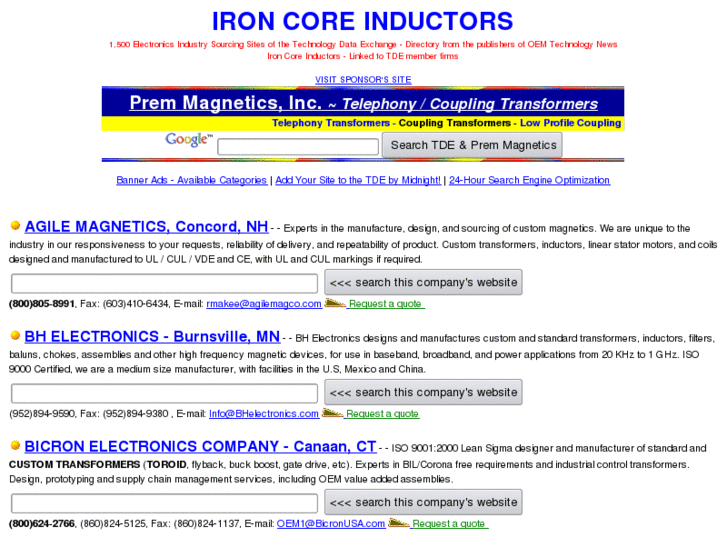 www.ironcoreinductors.com